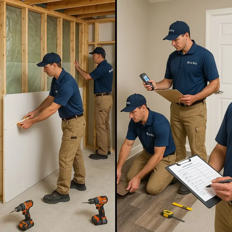 Repairs and Reconstruction process in Unadilla, NY
